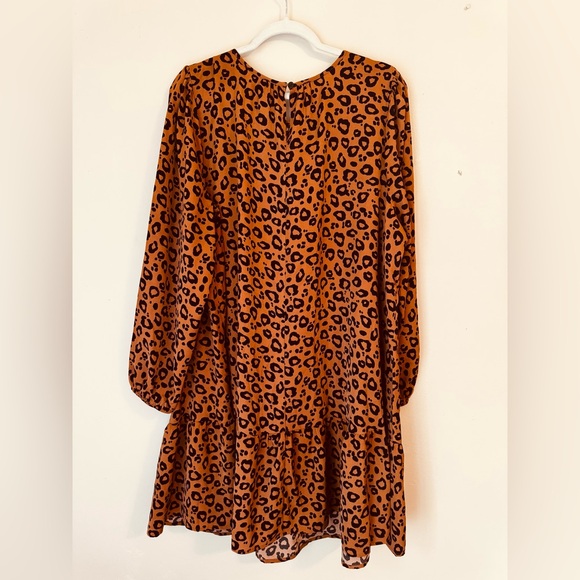 Ava & Viv Dresses & Skirts - Ava Viv Leopard Swing Dress
